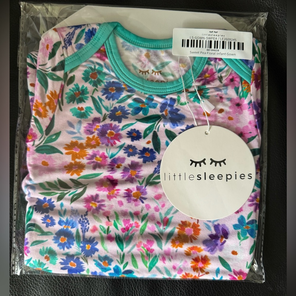 Little sleepies infant gown nib